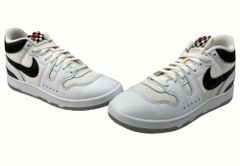 ナイキ NIKE 23年製 MAC ATTACK QS SP マック アタック ローカット JOHN McENROE ジョン マッケンロー 白 黒 FB8938-101 メンズ靴 スニーカー ホワイト 26cm 104-shoes286