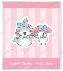 【中古】キャラカード おでかけ子ザメ×マイメロディ 「おでかけ子ザメ×サンリオキャラクターズ トレーディングアクリルカード」