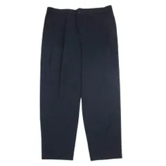 GIORGIO ARMANI ジョルジオアルマーニ パンツ 2SGPP0N4 イタリア製 シルク ウエストゴム イージー スラックスパンツ ブラック系 54R【中古】のサムネイル