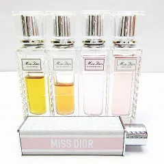 Miss Dior ミス・ディオール ローラーパール 4本セット まとめ売り 香水 20ml おまけ付き  ソリッド パフューム フランス レディース E328LF