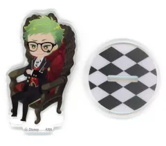 【中古】キーホルダー トレイ・クローバー 「ディズニー ツイステッドワンダーランド ミニアクリルスタンドコレクション(ルームver.)」 アニメイトガールズフェスティバル2023グッズ