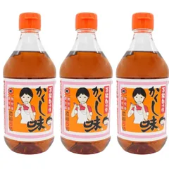 東北醤油 万能白つゆ かくし味 500ml 3本セットのサムネイル