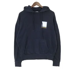 CAMP7 キャンプセブン 通年 ロゴプリント★ スウェット プルオーバー パーカー Sz.M メンズ 紺 ネイビー