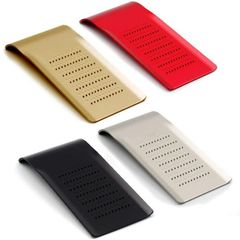 Chitto アルミ薬味おろし器［CT-6013-6］【燕三条製】 アウトドアでもおうちでも。しょうが、にんにく、わさび、ゆず、チーズなどの薬味をちょこっとおろすのに便利なおろし金。