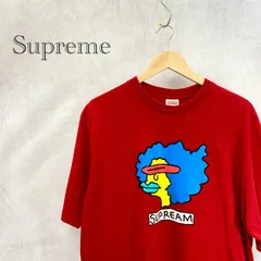 美品 Supreme シュプリーム Gonz Tee ゴンズ ティー Ｔシャツ 半袖 トップス マークゴンザレス イラスト L レッド  赤 メンズ