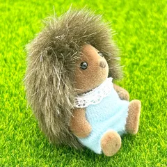 【美品】シルバニアファミリー 海外版 ハリネズミの赤ちゃん