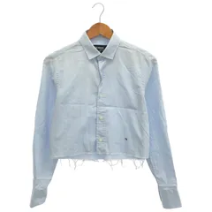 【新品同様】HOMME girlsオム ガールズ ワンポイントロゴ シャツ 新品同様】HOMME girlsオム ガールズ ワンポイントロゴ シャツ
