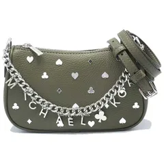 マイケルコース ショルダーバッグ MICHAEL KORS スタッズ チャーム チェーン 2WAY 35F5S1QC1V OLIVE アウトレット レディース