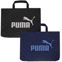 【1個】PUMA プーマ レッスンバッグ おけいこバッグ PM413BK/ブラック PM413NB/ネイビー クツワ サブバッグ トートバッグ 文房具 文具 男の子 男子 かっこいい スポーツブランド 小学生 中学生 新学期 新品