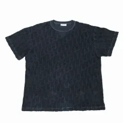 美品　ディオール　Tシャツ　オブリーク　トロッター　パイル　グラデーション　S 美品ディオールTシャツオブリークトロッターパイルグラデーションS