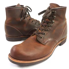 美品▽RED WING レッドウィング 3343 BLACKSMITH ブラックスミス レザー カッパー ラフu0026タフ ブーツ ブラウン 9  (27cm) 箱付き USA製 メンズ - メルカリ