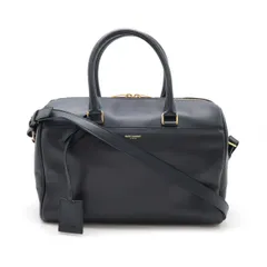 美品✨　サンローラン　ダッフル6 ミニボストン　ショルダー　2way ネイビー SAINT LAURENT - 美品✨ サンローラン ダッフル6 ミニボストン