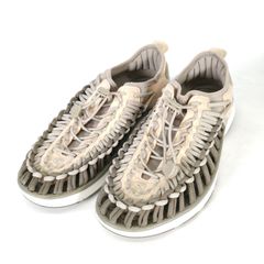 KEEN UNEEK  25.5㎝ キーン ユニーク サンダル ユニセックス レディース ベージュ×カーキ系 アウトドア
