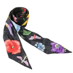 ☆新品未使用品☆GUCCI　グッチカワイイ　ネックボウ　スカーフ　GG柄 累積売上第1位【GUCCI☆グッチ】シルクネックボウ (GUCCI