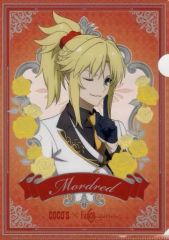 [중고] 클리어 파일 모드 레드 A4 클리어 파일 [코코스 × 극장판 Fate/Grand Order -신성 원탁 영역 카멜롯-] 콜라보레이션 메뉴 주문 특전 제2탄