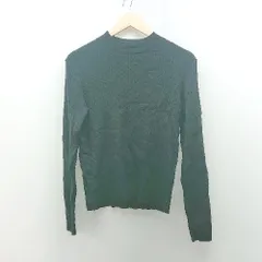 ◇ OPAQUE.CLIP ハイネック ケーブル 秋冬 カジュアル 長袖 ニット セーター サイズ38/M ブラック レディース E  【1308290067482】