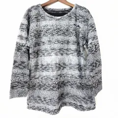 #apc イッセイミヤケ ISSEYMIYAKE ワンピース M 黒 白 グレー ペルマネンテ チュニック レディース [859521]のサムネイル