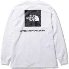 ザ・ノース・フェイス THE NORTH FACE アウトドア ロングスリーブバックスクエアロゴティー L S Back Square Logo Tee トップス Tシャツ Tシャツ メンズ レディース キャンプ レジャー  NT82333 W ホワイト