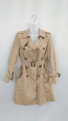 ◇ ◎ ROPE'PICNIC ロペピクニック 春秋仕様 カジュアル 生地薄手 長袖 トレンチコート サイズ38 ベージュ レディース E  【1310300035824】