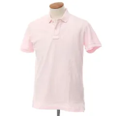 【中古】イレブンティ eleventy コットン 半袖 ポロシャツ ライトピンク【サイズM】【メンズ】のサムネイル