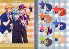 [중고] 클리어 파일 미풍 남쪽 & 시노미야 나츠키 & 쿠스 쇼 / ST☆RISH A4 클리어 파일 세트 (2 장 세트) [애니 복권 우타노 ☆ 프린스님 마지 LOVE 레볼루션즈] E-3 상