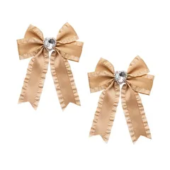 夢展望公式 [新品未使用] 大好き推しリボンクリップ [ラテ] 他カラー別ページ有 dearmylove 服飾小物・アクセサリ－・雑貨 ヘッドアクセサリー 531907-03