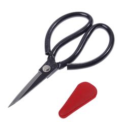 新品 Anopono 革切りはさみ 革切りバサミ レザークラフト 工具 ハサミ 長持ち 防錆 はみ出た革を切る カバー付き
