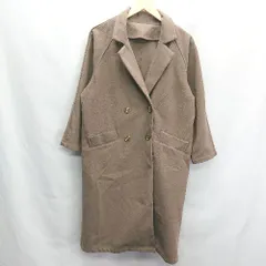 ■ fifth 長袖 コート サイズM ブラウン レディース E  【1405140002898】