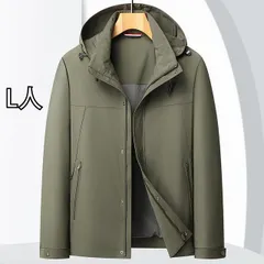 [L人]メンズ ファッション 服 用 オシャレ シンプル 大人 かっこいい 大きいサイズ ストリート 紳士服 アウトドア ジャケット ビジネス カジュアル フード付き アサルト ウェア スポーツ カーディガン トップス