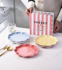 LE CREUSET ルクルーゼ フリルプレート22cm 5枚