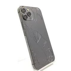 Apple iPhone 12 Pro 256GB グラファイト　背面割れ Apple - iPhone12pro 256. 背面割れ iPhone 12 Pro 背面ガラス