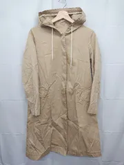 ◇ Θ URBAN RESEARCH DOORS コットン100% 長袖 フード コート サイズＯＮＥ ベージュ レディース E  【1506250008067】