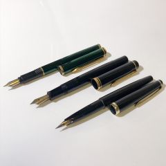 万年筆 3本セット PERIKAN/PILOT/WATERMAN インク・箱なし 筆記具 文房具