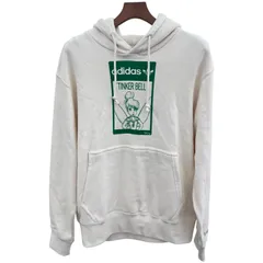 186000 現状品 adidas アディダス タグ付き未使用品 adidas Disney アディダス ディズニー コラボ パーカー ティンカーベル Mサイズ M レディース