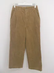 ◇ URBAN RESEARCH DOORS アーバン リサーチ ドアーズ コーデュロイ パンツ サイズ36 キャメル系 レディース P  【1302200012166】