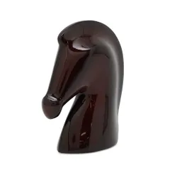 HERMES - HERMES エルメス ペーパーウェイト サマルカンド H311270M 01 オブジェ シュバル 馬 置物 ブラウン【中古】 281224022.jpg