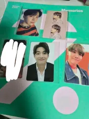 BTS(防弾少年団・バンタン) 2020 メモリーズ+ ヴィ(V・テヒョン・テテ) フォトカード+J-ホップ 2 犬 シュガ(SUGA・ユンギ) フォトカード トレカ まとめ売り
