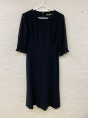 A【A11-34】◇PRIMERO   7サイズ　　ジャケット付き　礼服　ワンピース　黒色
