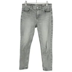 upper hights アッパーハイツ THE STELLA ダメージ加工スキニーデニムパンツ 139219 グレー 23