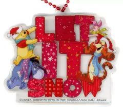 【中古】置物・装飾品 くまのプーさん アクリルオーナメント 「Happyくじ ディズニー クリスマスオーナメントくじ2024」 アクリルオーナメント賞