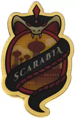 【中古】バッジ・ピンズ スカラビア寮 ピンズ 「ディズニー ツイステッドワンダーランド」