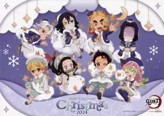 【中古】食器 集合(パープル) 紙製ランチョンマット 「鬼滅の刃×ufotable Cafe/マチ★アソビCAFE×ufotable DINING クリスマスイベント2024」 クリスマスシチュー注文特典