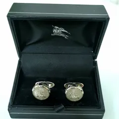 極美品 バーバリー ブラックレーベル ネックレス シルバー925