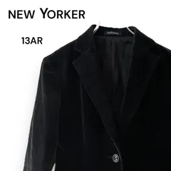 NEW YORKER ニューヨーカー レディース アウター ジャケット 黒 ブラック Lサイズ【13AR】 0000177OC