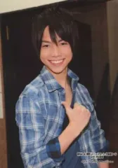 【中古】生写真(ジャニーズ) 7WEST/重岡大毅/上半身・シャツチェック青・右手親指立て/春休み all関西ジャニーズJr in 大阪城ホール with中山優馬