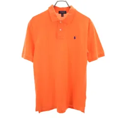 POLO RALPH LAUREN ポロラルフローレン 半袖 ポロシャツ XL 18-20 オレンジ キッズ 古着