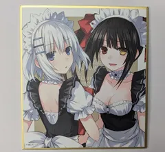 デート・ア・ライブ デアラ 原作 ミニ色紙 色紙 時崎狂三 鳶一折紙 狂三 折紙 デート・ア・ライブ デアラ 原作 ミニ色紙 色紙 時崎狂三 鳶一