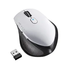 バッファロー BUFFALO 無線 BlueLED 5ボタン ネオフィットマウス Mサイズ ホワイト BSMBW515MWHのサムネイル