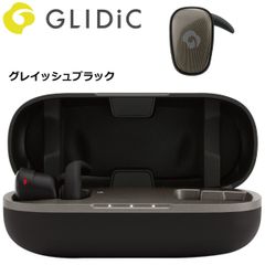 完全ワイヤレスイヤホン　GLIDiC Sound Air SPT-7000　スポーツワイヤレスイヤホン　グレイッシュブラック/インディゴブルー