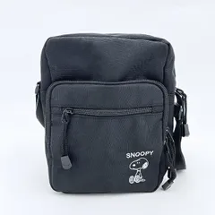 スヌーピー ミニショルダーバッグ ブラック SNOOPY